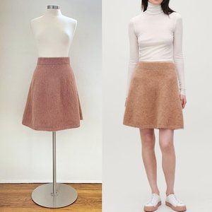COS textured knitted skirt, alpaca/mohair